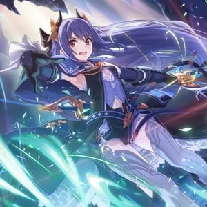 This is the Avatar Image for the Rei (Princess Connect Re:Dive) (singtalk) (40Khz s18600) AI Voice and Text to Speech Generator
